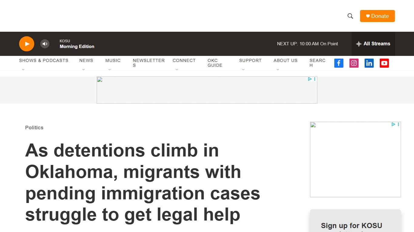 Immigration attorneys feel strain as detentions rise in Oklahoma | KOSU